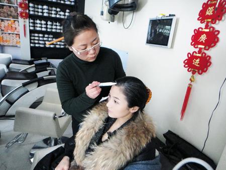 首邦一梳黑廣告拍攝化妝造型